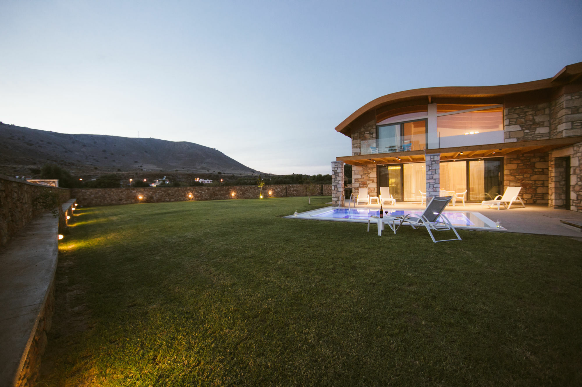 Estrella Villas Lárdosz Kültér fotó