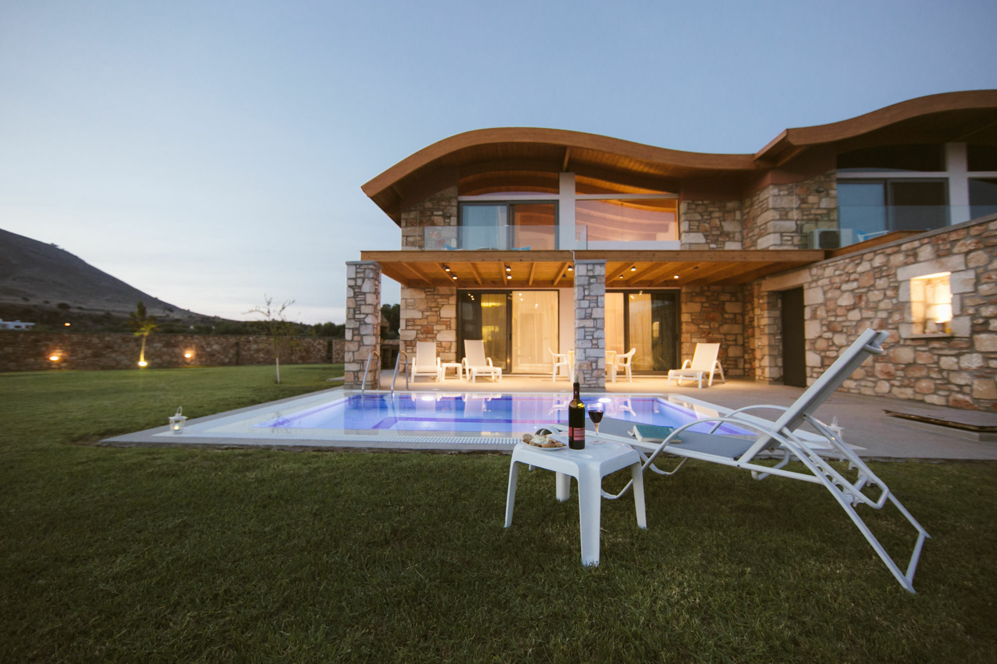 Estrella Villas Lárdosz Kültér fotó